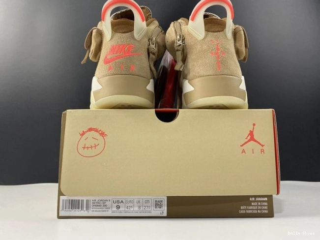 Bmlin Shoes Khaki DH0690-200 Air Retro Jordan Scott British Travis 6 0712